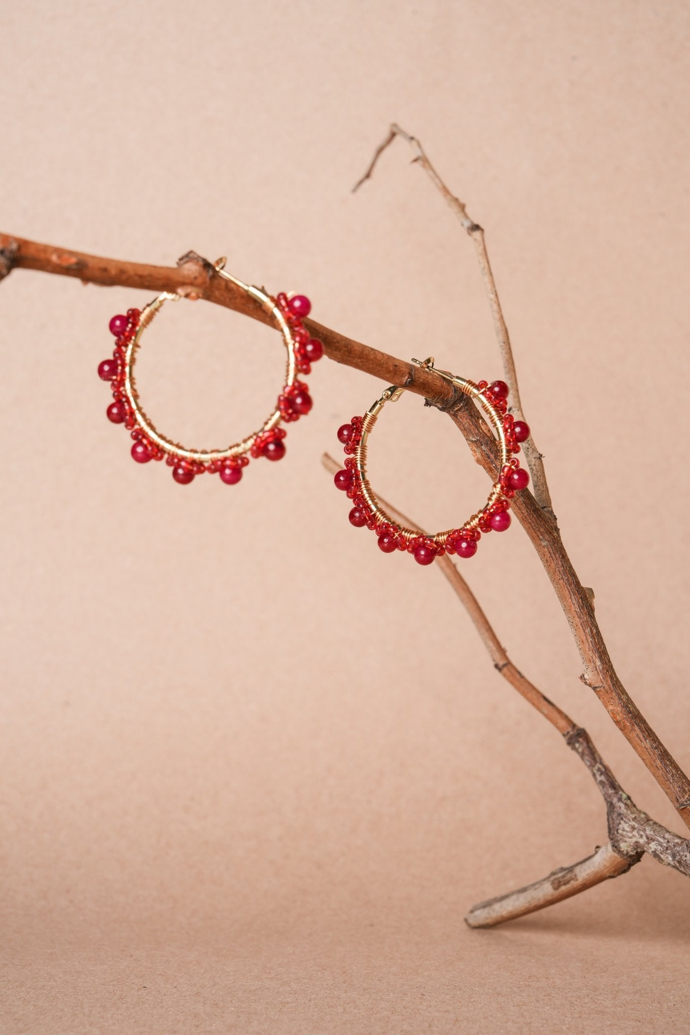 Fiona earrings - Cahaya morphosis