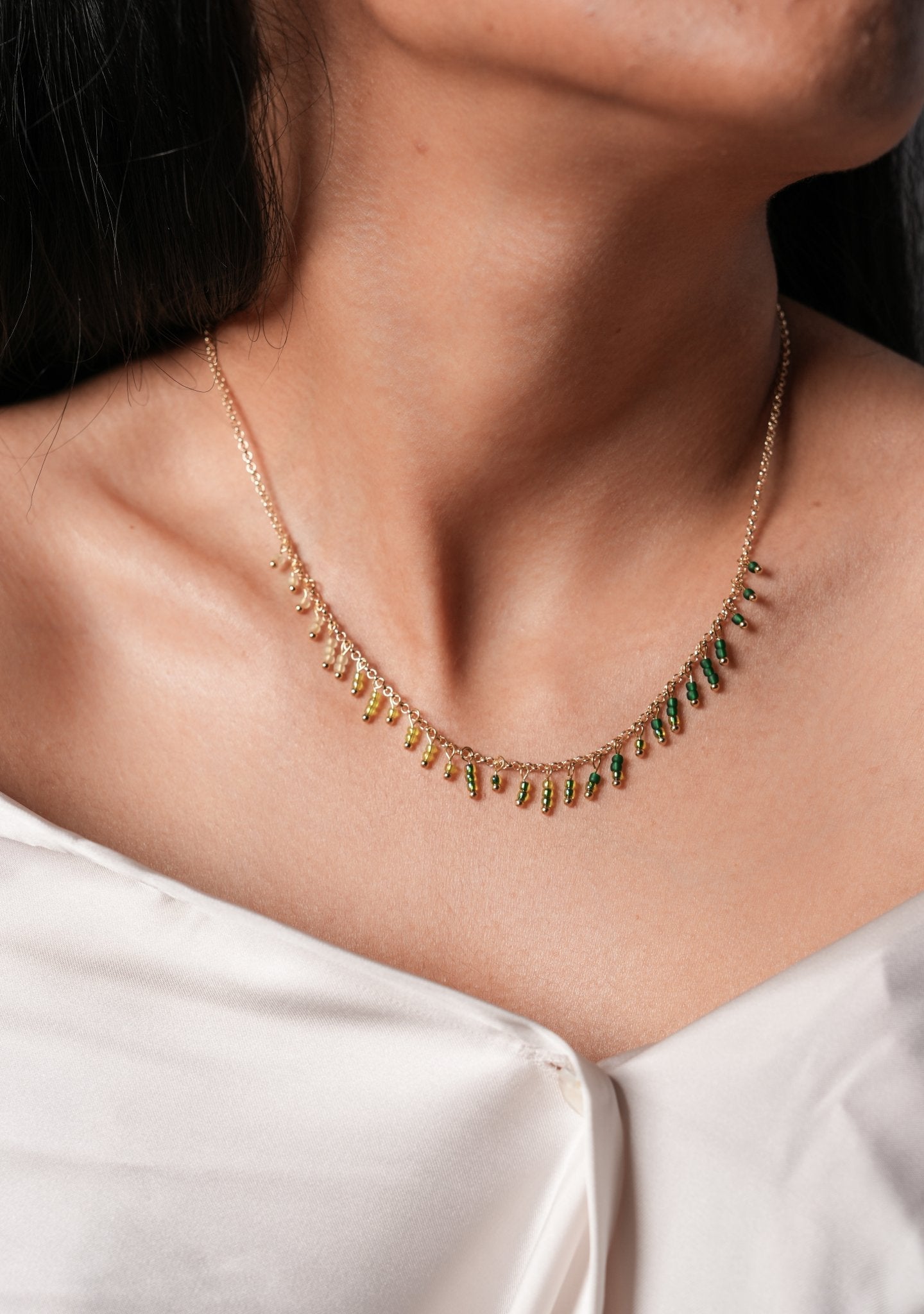 Sasky necklace - Cahaya morphosis